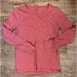 NWOT J Crew Vintage Cotton Long Sleeve Tshirt XS